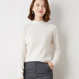 and Winter Pure Cashmere Turtleneck Sweater Women Casual Soft Elegant Sweater Knitted Pullover New Top Pull Femme