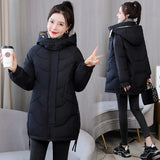 2021 Winter Women Coats Comfortable Fashion Basic Jacket And Coat Women Casual Long Parkas Hooded Winter Jacket