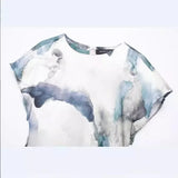 New Tie-Dyed Silk Satin Dress 6962023-Outfit