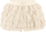 Anti-Permeable Multi-Layer Cake Stacked Short Skirt Hot Trousers Hot Girl Sexy Fashion Lace Skirt Sexy