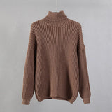 Turtle Neck Sweater Women 2020 New Korean Elegant Solid Cashmere Soft Oversized Thick Warm Female Pullovers
