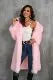 And Winter Imitation Fox Thick Long Suit Collar Imitation Fur Coat In The Long Plush Fur