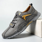 o'clock Vintage Men Casual Shoes Fashion Soft Comfort Male Footwear Outdoor Anti-skid Breathable Sneakers Autumn
