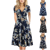 And Autumn 2025 New Women's Long Skirt Print Skirt Beach