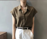 New Oversize Women Blouses Summer Tops Femme Casual Womens Blouse Maxi Girls White Shirt Short Sleeve Plus Size