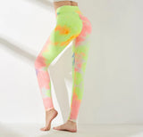 Up Leggings Women Tie-dye Legins Fitness High Waist Anti Cellulite Leggins Workout Sexy Jeggings 2020 New
