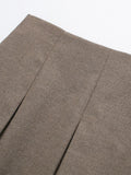 Women Spring Fashion Preppy Style Pleated Mini Skirts Cute Y2k Mid Waist Zipper Fly Skorts Chic Hot Girl Short