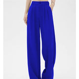 Pants Women Spring And Autumn 2025 New High Waist Hanging Feeling Loose Straight Broad Leg Pants Trousers Casual