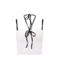 Summer New Sexy Breast Lace With Short Hanging Neck Sling Vest