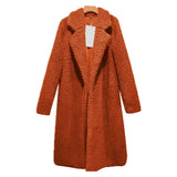 Coats Trench Fashion Long Autumn Winter Warm Tops Cardigan Plus Size Women Clothes 2019 Plush Windbreakers Blouson
