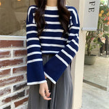 Sweater Women's Spring 2025 New Loose Lazy Vintage Design Sensing Knitted