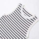 Homemade New Women's Classic Fashion Striped Knitting Top