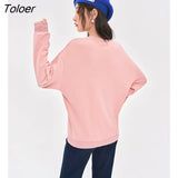 Women Sweatshirt 2022 Winter Long Sleeve O Neck Loose Hoodie Graphic Print Warm Basic Casual Streetwear