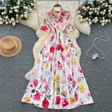 Set European Dress Design Butterfly Set Drill Short Sleeve T-Shirt Blouse Woman + Tight Waist Broad Leg Shorts Two