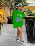 Autumn Loose Soild Tops For Women 2022 Long Sleeve Top Fashion Sweatshirts Female Black Green Casual Sweaters