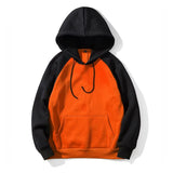 Brand Streetwear Patchwork Hoodie Men Hip Hop Hooded Solid Slim Fit Casual Hoody Male Hoodies