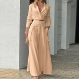 Piece Sets Womens Outifits Long Sleeve Crop Top Shirt Causal Pants Elgant Trousers Wide Leg Pant High Streetwear For