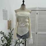 And Summer Women's Retro Modern Hit Color Clear Line Pressure Skirt Anti-Light Short Skirt With Belt