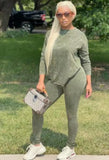 Casual Loose Shirt and Tight Pants