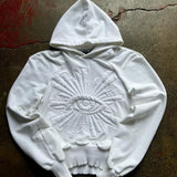 New Jacket Embroidered Eyes National Tide Handsome Hoodie Hoodie