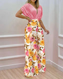 Spring And Summer New Women's Explosive Temperament Commuting Two Sets Of Trousers Suit