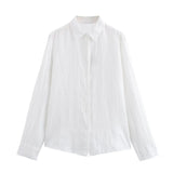 Summer Baggy Shirt 4877078 Wide Leg Trousers 4877101-Outfit