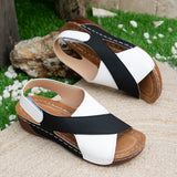 Sandals Women's New Summer 2025 New Pines Pastry Thick Bottom Dresses With Dresses To The