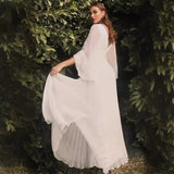 New Women's Wish Sexy Deep V Long-Sleeved Dress