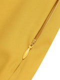 Formal V-Neck Short Sleeve Vintage Prom