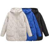 Autumn New Women's Loose Cotton Clothes Long Jacket