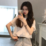 Deeptown Kawaii Sweatshirt Women Autumn Winter Clothes Women Hoodies Fashion Rabbit Print Long Sleeve Plush Tops Warm