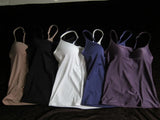 Toloer Screen Batch B129 Burst Silk Slip Sling Mold Cup Bottom Vest Pajamas