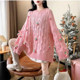 Strawberry Tassel Sweater-Outfit