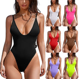 Toloer 2024 New Sexy Bikini Ladies One-Piece