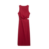 Homemade New Women's Clothing Classic Opening Design Fan Flute Dress