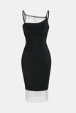 Fringe Asymmetrical Neck Bandage