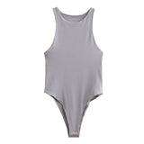 2024 New Ins Style Sexy Tight-Fitting Vest Women's Sleeveless Jumpsuit Trend-Outfit