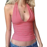Cloth Forget Sweet Hot Storm Point Hanging Neck Smear Vest Hottie Design Wooden Ear Hem Repair Sling Sling