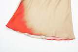 New Tie-Dye Printed Asymmetrical Sexy Dress 8030484-Outfit