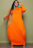 Plus Size Casual Long Sleeve Loose