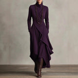 Spring-Summer Sale Of New Women's Collar Button-Killey Long