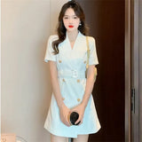 And Autumn Small Suit Jacket Women 2025 New Korean Version Of Loose Leisure Net Red Coffee-Color Suit Women's