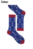 Harajuku Style Men Socks Black White Plaid Dot Cat Pattern Happy Socks New 2023 Hip Hop Combed Cotton
