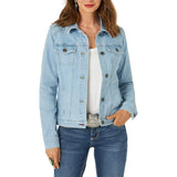 Cowim Jacket Female New Jacket Slim Cotton Ebay Denim Women-Outfit
