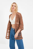 Trendyol Cellular Knitwear Cardigan