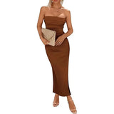 Women's Decoration Body Explosion With A Breast-Tight Waist Dress A Step Dress