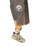Shorts Men's Spring / Summer 2024 Trendy Denim Trousers Loose Casual Trousers-Outfit