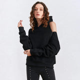 Fashion Zipper Sexy Hoodies Tops Female Long Sleeve Casual Sweatshirt Women Autumn Winter 2020 New Big