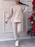 Spring And Autumn Irregular Loose Sweating Tights Casual Sports