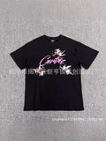M Printing Summer 2024 New Y2K Harajuku T-Shirt Loose Shirt Short-Sleeved Couple-Outfit